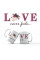 Керамическая чашка «LOVE»