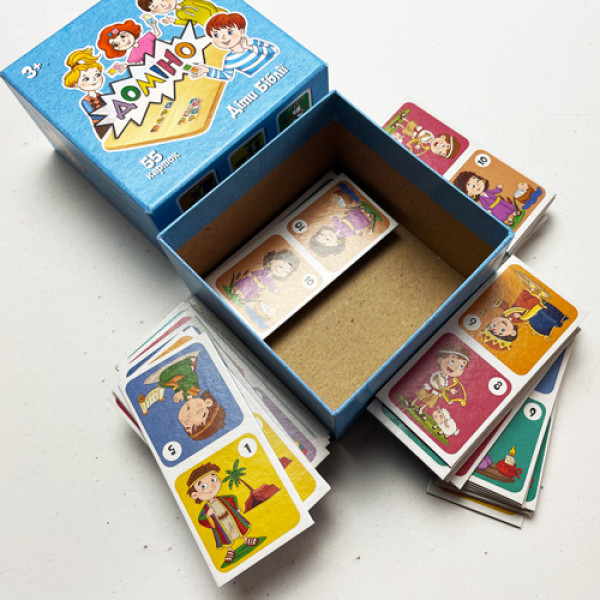 Христианская настольная игра «Доміно»