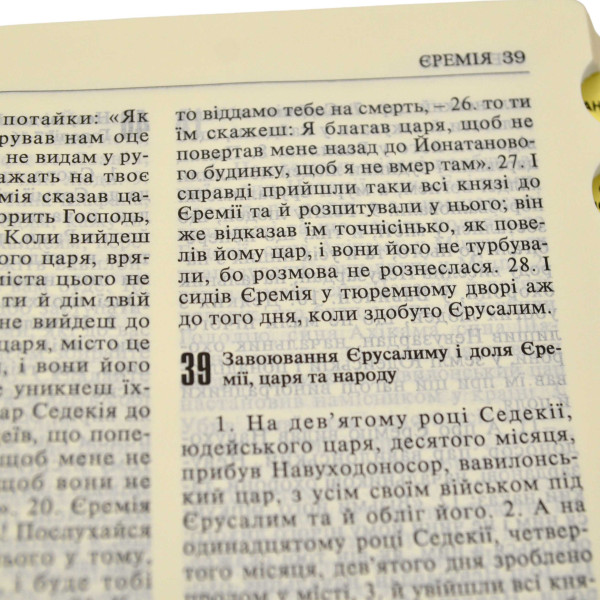 Библия Хоменко, коричневая, золотой орнамент, индексы, золотой срез